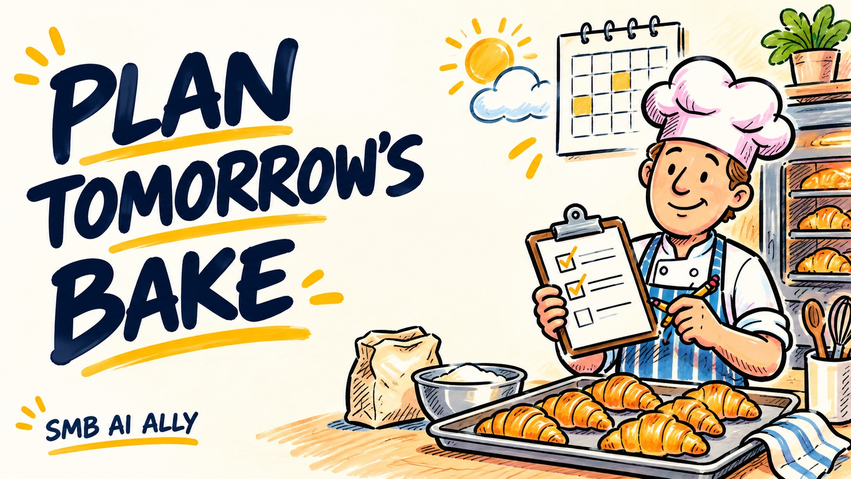 Bakery demand forecasting and production planning video preview