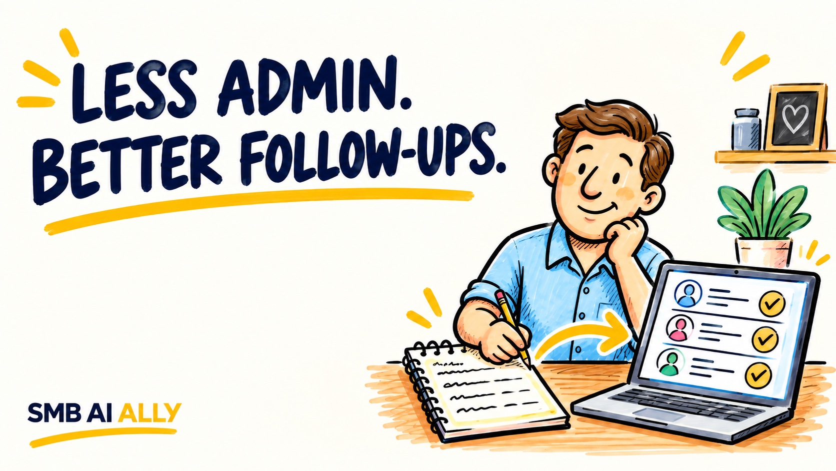 CRM sync and automated customer follow-up video preview